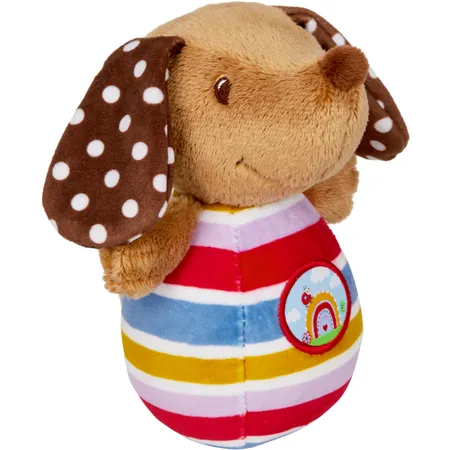 Bild von COPPENRATH DIE SPIEGELBURG Kuscheltier-Rassel Steh-auf-Dackel mit Glockenspiel - BabyGlück