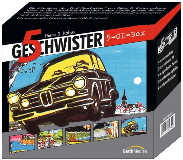 Bild von 5 Geschwister Box 2: Die Sammelbox: Folgen 6-10 (5 Geschwister, 6-10)