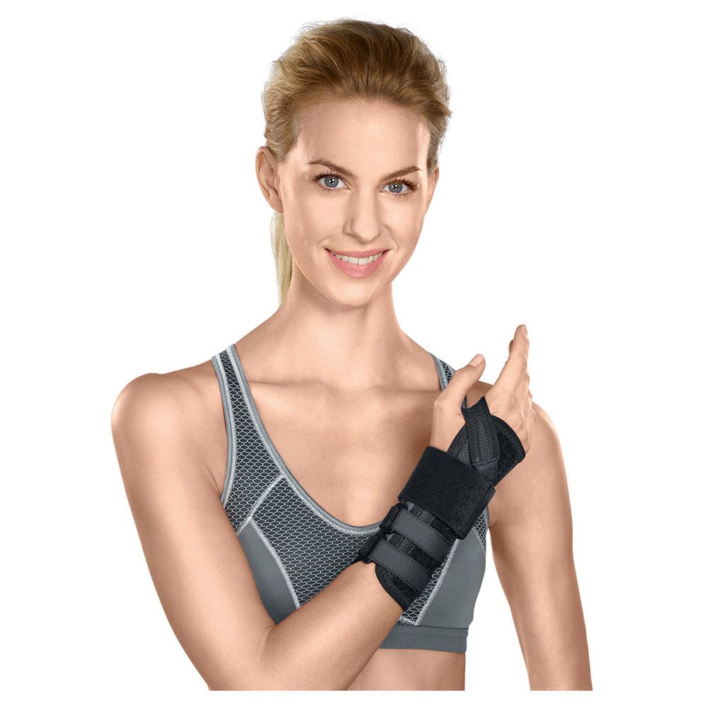 Bild von Manu-Hit® Classic Handgelenkbandage rechts Größe M schwarz