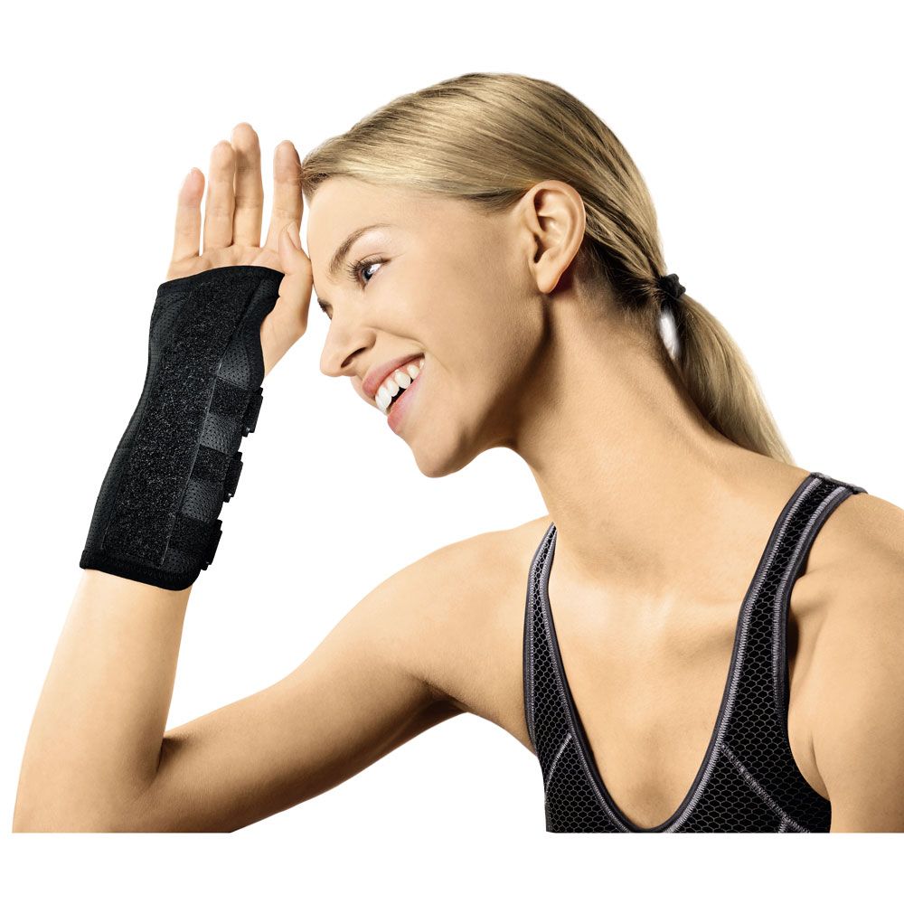 Bild von Manu-Hit Carpal Orthese rechts Gr. L schwarz