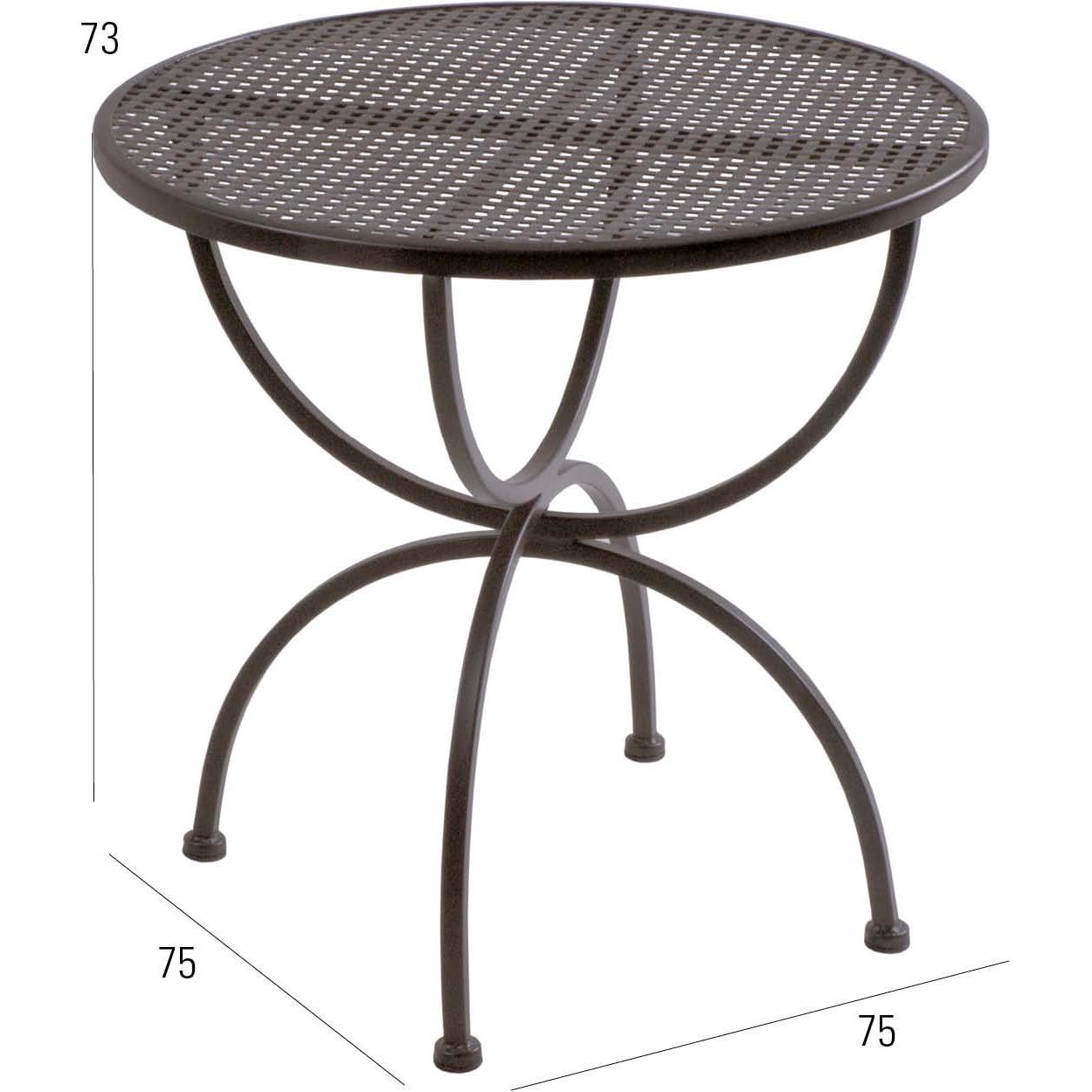 Bild von Mbm, Gartentisch + Balkontisch, Romeo 65.00.0221 (75 cm)