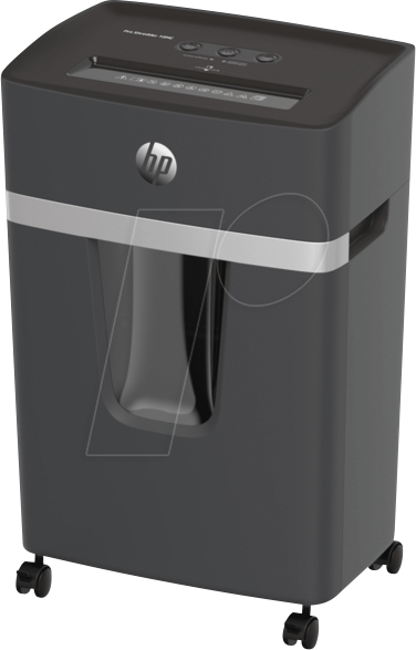 Bild von HP Pro Shredder 10MC Aktenvernichter mit Partikelschnitt P-5, 2 x 15 mm, bis 10 Blatt, schwarz