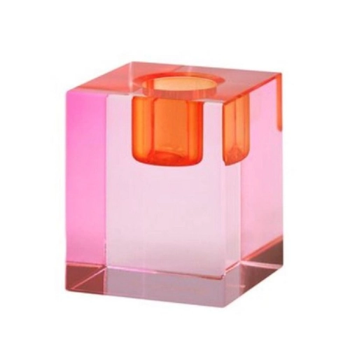 Bild von Giftcompany Kerzenhalter Dioptrics Rosa/Orange (S)
