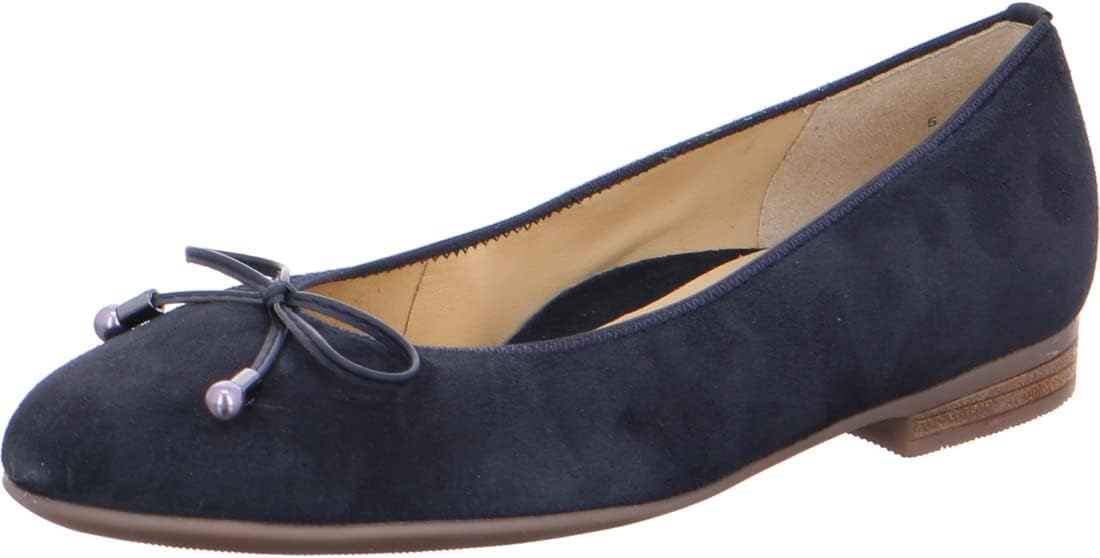 Bild von ARA Damen Sardinia 1231324 Geschlossene Ballerinas, Blue 12 31324 13, 37.5 EU