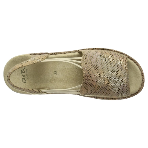 Bild von ARA Damen Hawaii T Spangen Sandalen - Blau (Blau 77)