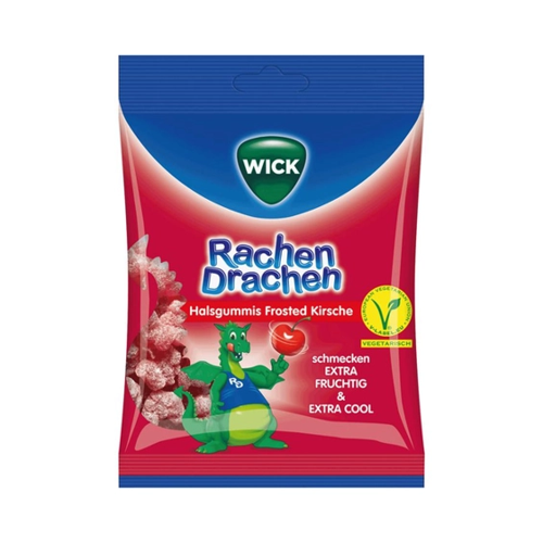 Bild von WICK RachenDrachen Halsgummis Kirsche
