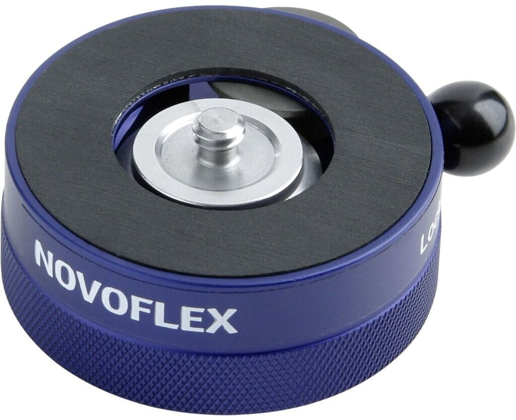 Bild von Novoflex Mini Connect MR Schnellkupplung (Stativ Schnellwechselplatte), Stativ Zubehör, Blau, Schwarz