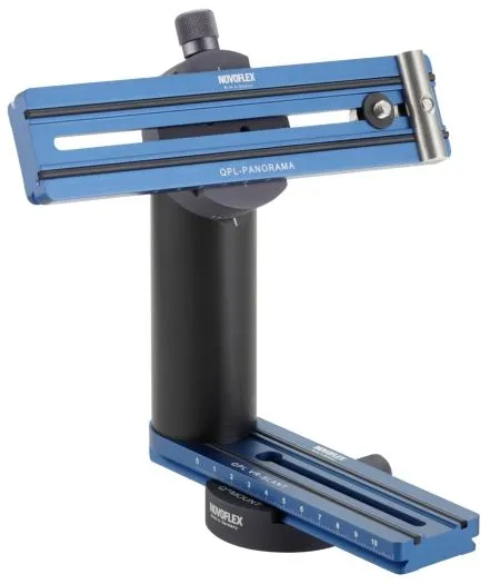 Bild von Novoflex VR-SLANT, Panorama Einstellsystem (Stativadapter), Stativ Zubehör, Blau, Schwarz