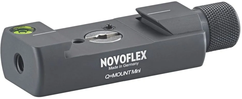 Bild von Novoflex Q=Mount Mini Schnellkupplung (Stativ Schnellwechselplatte), Stativ Zubehör, Grau