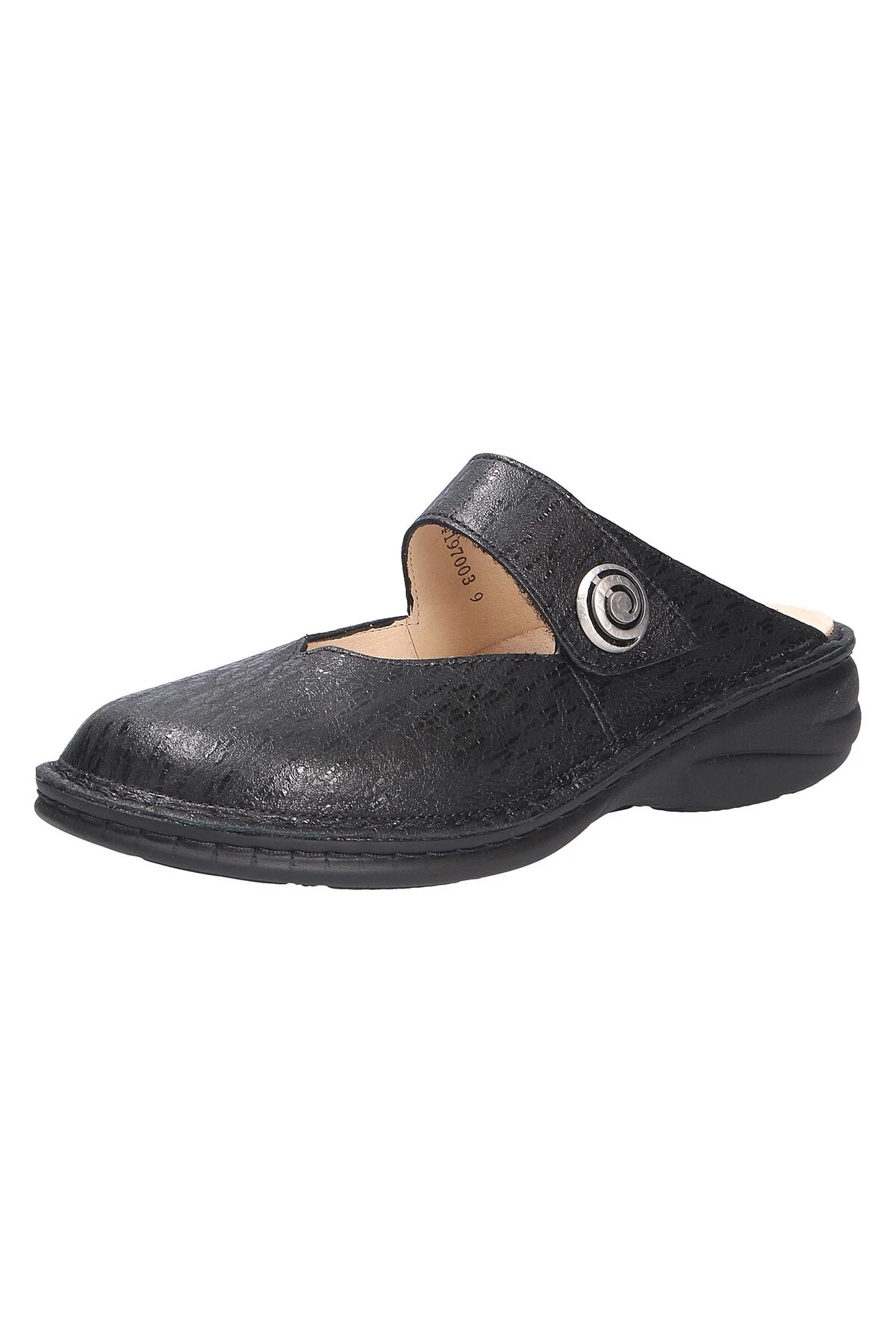 Bild von Finn Comfort Pantolette Schwarz Blockabsatz für Damen - 37