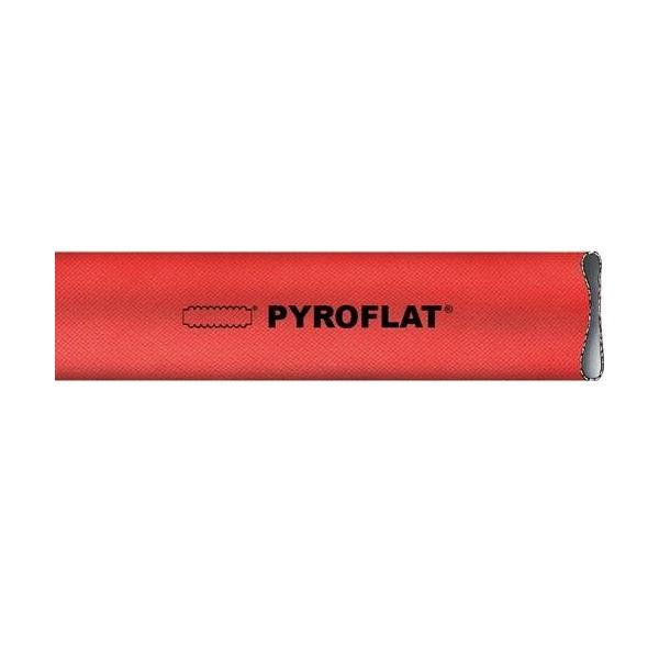 Bild von 20 Mtr. Teguma Feuerwehrschlauch PYROFLAT® L.20 ID 102,0mm AD 106,4mm