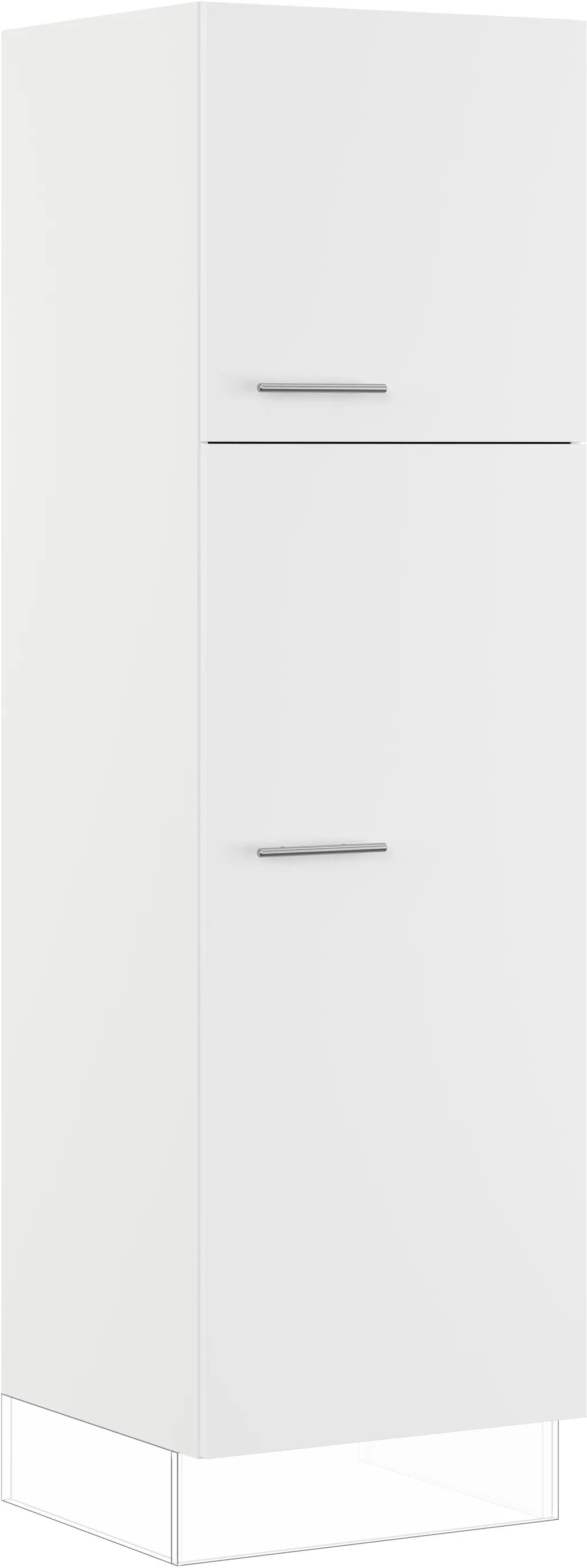 Bild von IMPULS KÜCHEN Schuhschrank ""Valencia", Breite/Höhe: 60/190,7 cm, mit Schuhablagen", vormontiert, mit Drehtüren, mit verstellbarem Fachboden