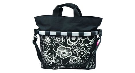 Bild von Klickfix Oval M Front Basket 17l Schwarz