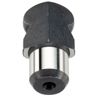 Bild von HALDER - Aufnahmebolzen, mit Kugelansatz/Kugelansatz abgeflacht | d1=25 mm / d2=18 mm / Werkzeugstahl | 22630.0425