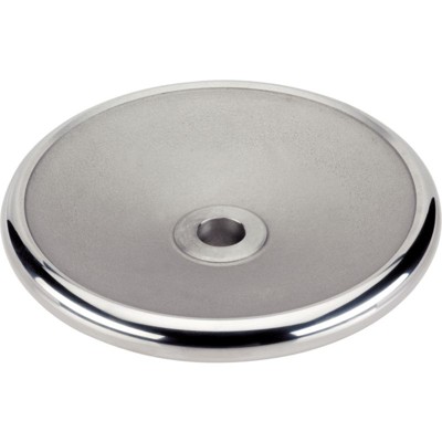 Bild von HALDER - Scheibenhandräder, DIN 3670/ohne Stahlbuchse, Form B, ohne Nabennut | d1=125 mm / d2=14 mm | 24570.0111