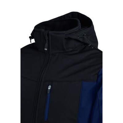 Bild von FHB - Wetter- und Kälteschutz-Softshelljacke JANNIK, marineblau/schwarz, Größe M