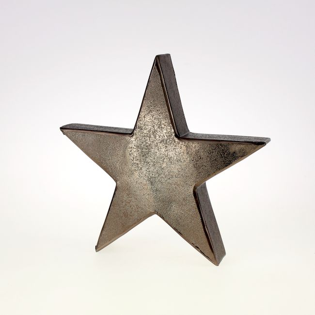 Bild von Deko-Objekt STERN 32 cm hoch von Werner Voss Bronze