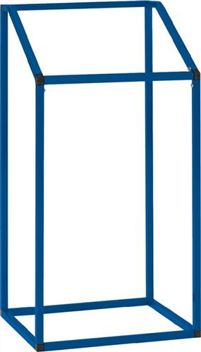 Bild von Abfallsammler H1190xB630xT540mm, 240l enzianblau stationär