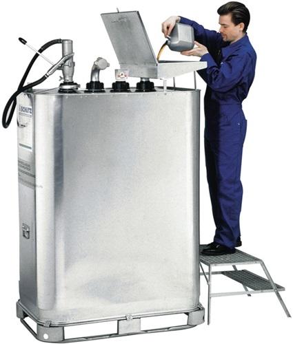 Bild von Vorrats- u.Entsorgungstank 1000l, L1135xB757xH1640mm m.Leck-und Füllstandanzeige