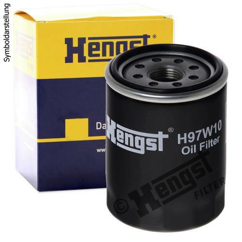 Bild von HENGST FILTER H97W10 Ölfilter Motorölfilter, Filter für Öl 3/4-16 UNF Anschraubfilter NISSAN: SUNNY 3 Traveller, Pick Up, Note I