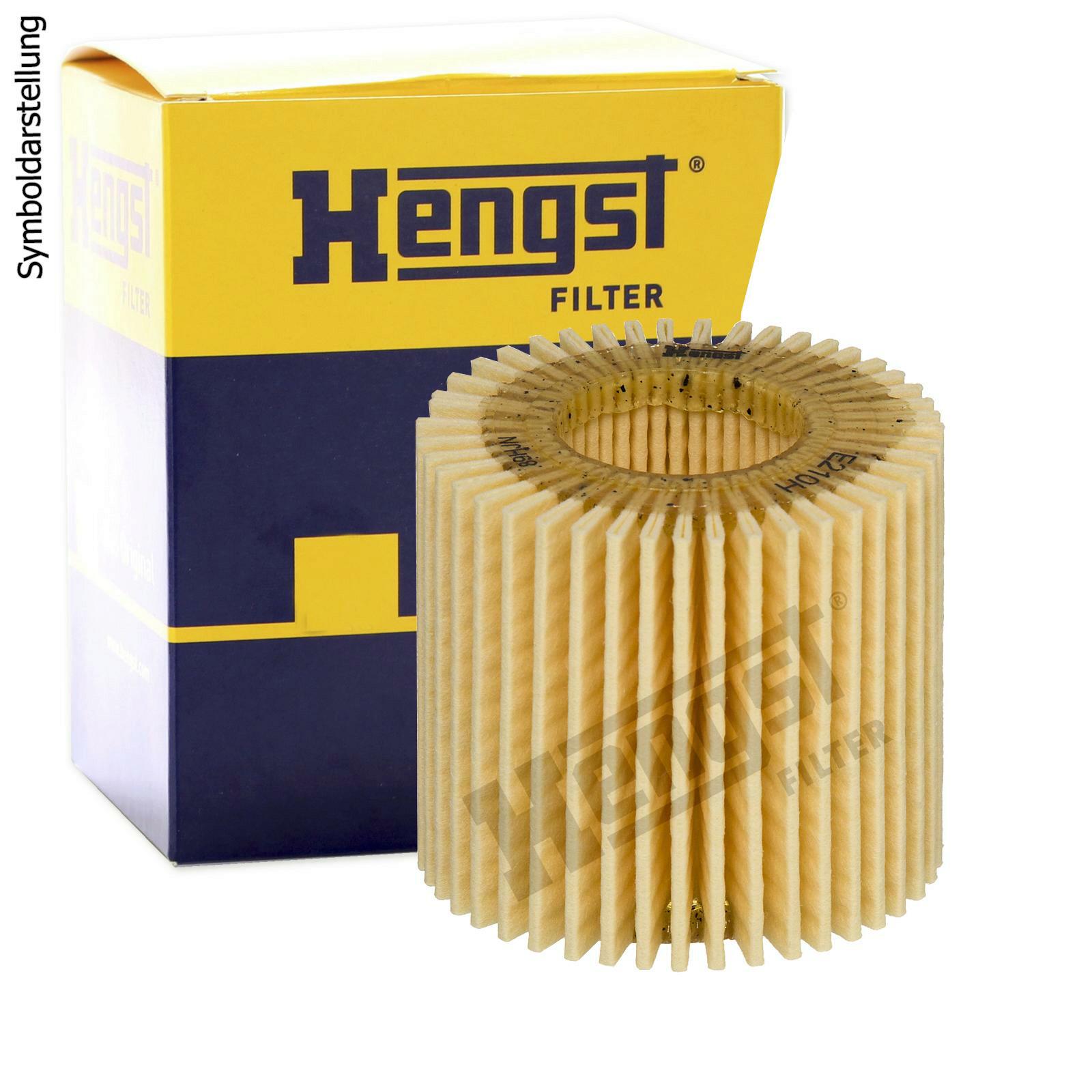 Bild von HENGST FILTER E210H D228 Ölfilter Motorölfilter, Filter für Öl Filtereinsatz TOYOTA: Yaris II Hatchback, RAV4 IV Off-Road, Auris Estate, LEXUS: NX