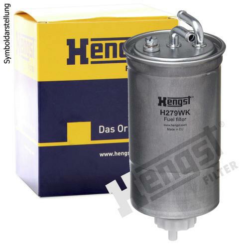 Bild von HENGST FILTER H279WK Kraftstofffilter Leitungsfilter, Spritfilter Leitungsfilter HONDA: CIVIC 7 Hatchback, Accord 7 Limousine, Accord 7 Tourer