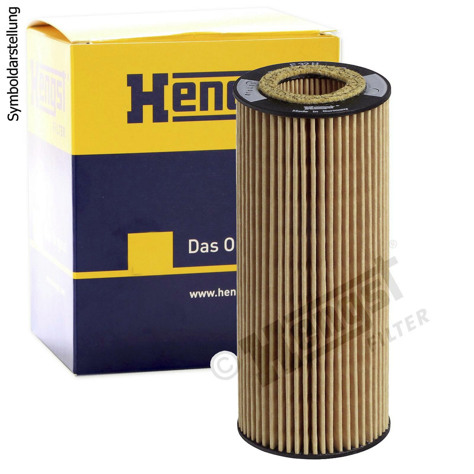 Bild von HENGST FILTER Ölfilter Filtereinsatz E32H D26 Motorölfilter,Filter für Öl BMW,3 Touring (E91),3 Limousine (E90),3 Limousine (E46),5 Limousine (E60)