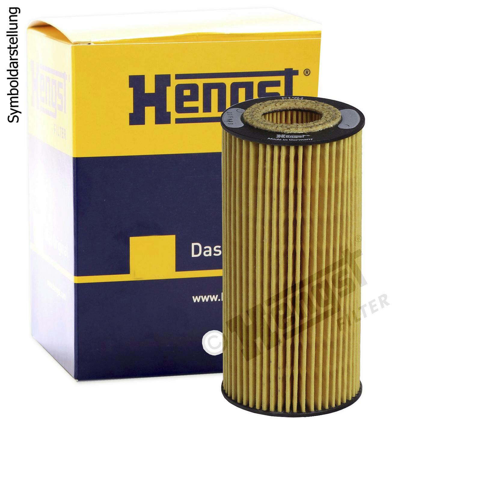 Bild von HENGST FILTER E17H D57 Ölfilter Motorölfilter, Filter für Öl Filtereinsatz MERCEDES-BENZ: E-Class Saloon, C-Class Saloon, C-Class T-modell