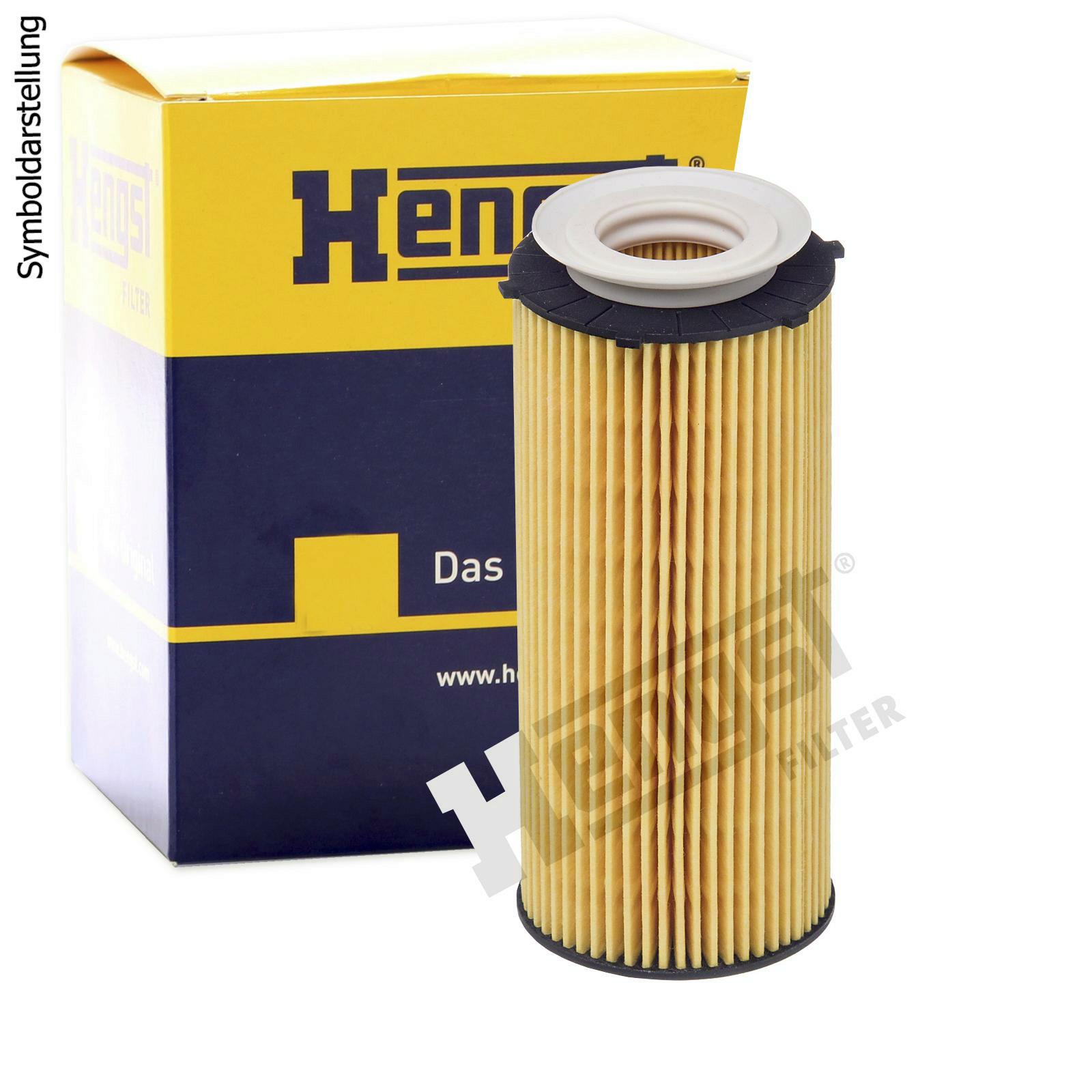 Bild von HENGST FILTER Ölfilter Filtereinsatz E125H D209 Motorölfilter,Filter für Öl BMW,3 Touring (E91),3 Limousine (E90),5 Touring (F11),5 Limousine (F10)