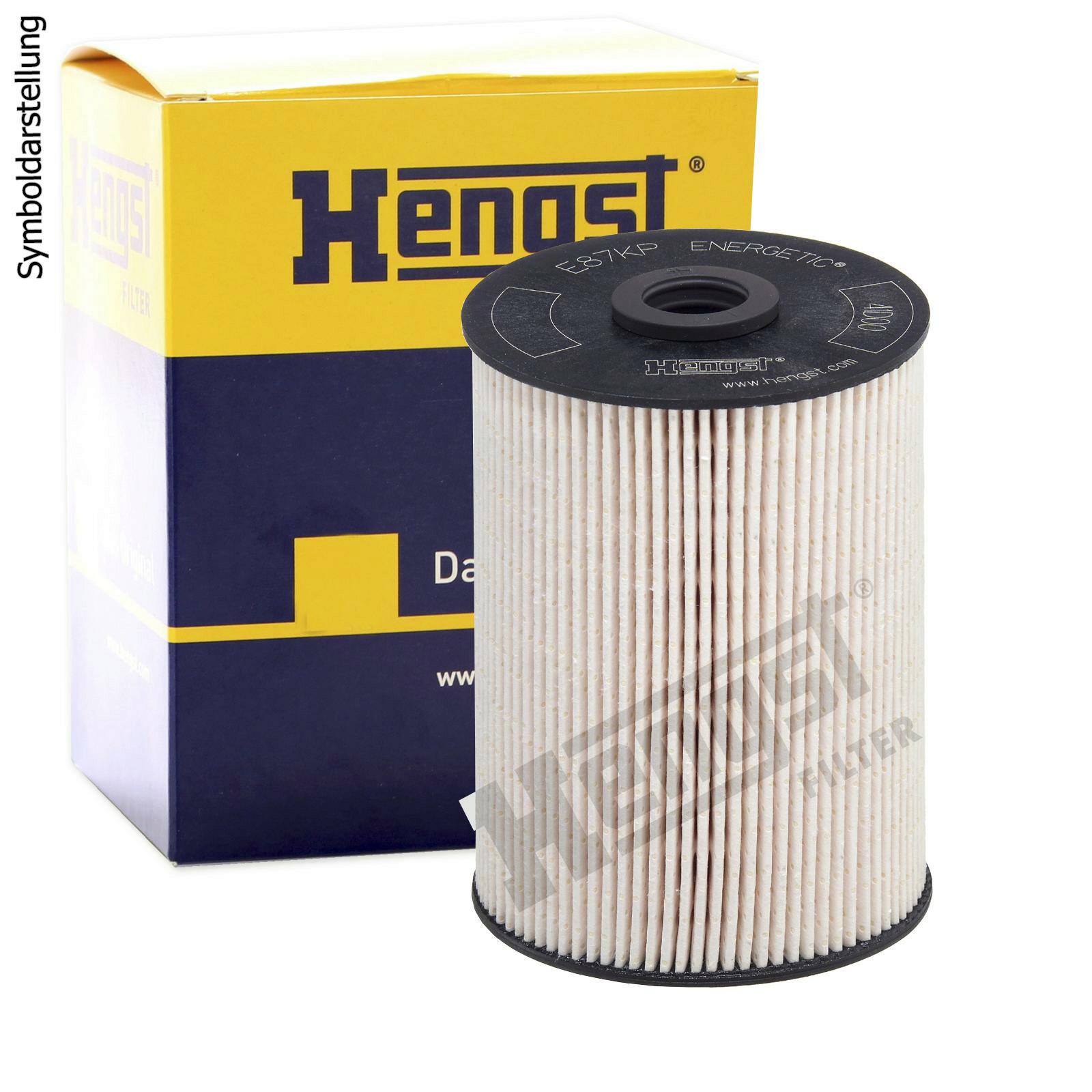 Bild von HENGST FILTER E87KP D150 Kraftstofffilter Leitungsfilter, Spritfilter Filtereinsatz SKODA: Octavia 2 Combi, Yeti, VOLKSWAGEN: Golf 5, CADDY 4 Kombi