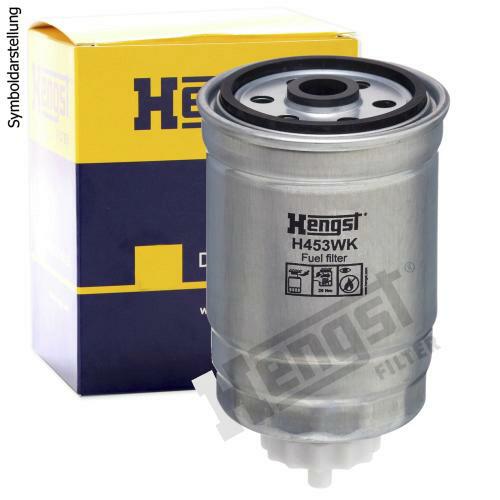 Bild von HENGST FILTER H453WK Kraftstofffilter Leitungsfilter, Spritfilter Anschraubfilter CHRYSLER: GRAND 5OYAGER 5, JEEP: WRANGLER 3, DODGE: Nitro Off-Road