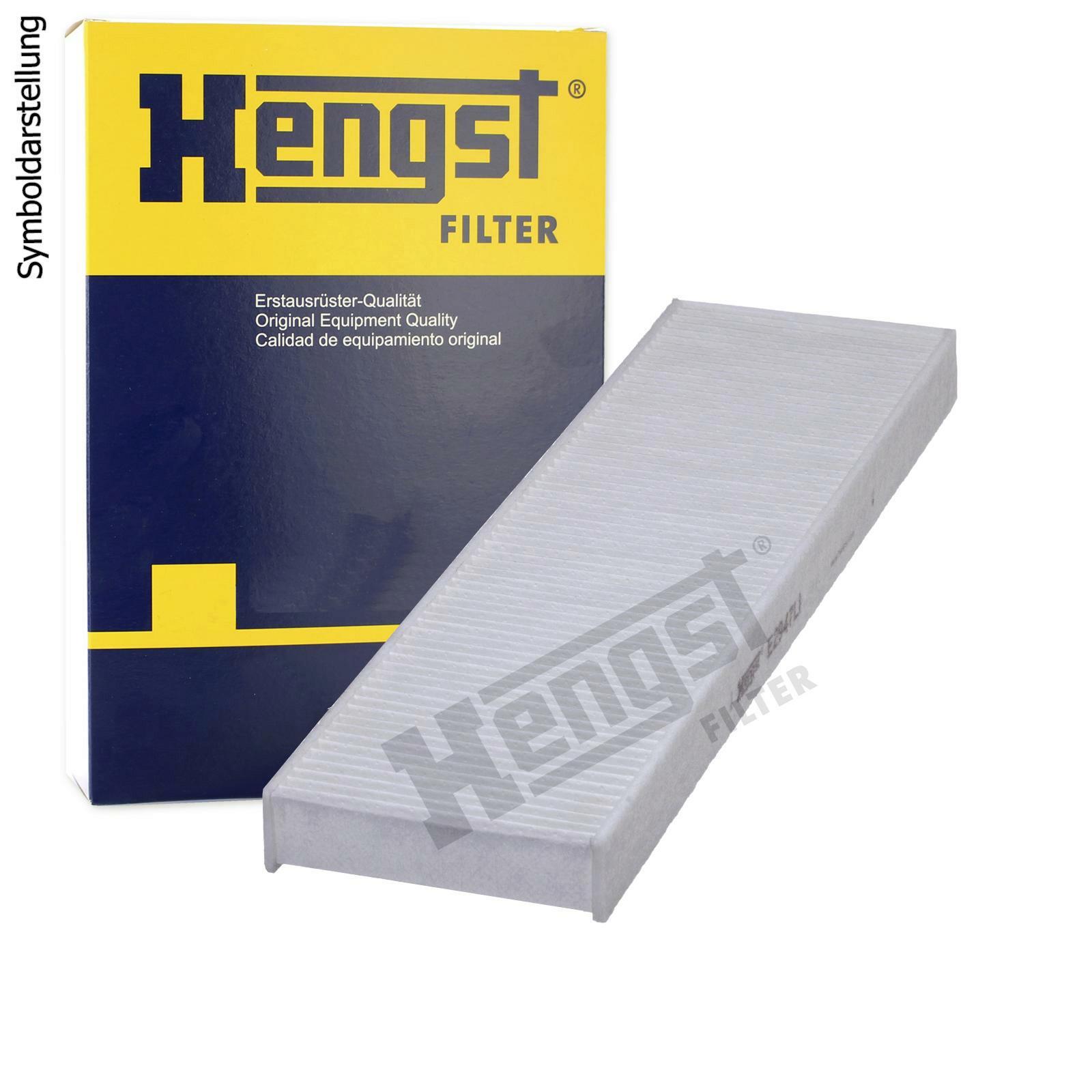 Bild von HENGST FILTER E2947LI Innenraumfilter Filter, Innenraumluft, Pollenfilter, Mikrofilter Pollenfilter 449 117 30 MINI: Hatchback, Clubman, Countryman