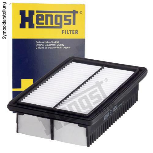 Bild von HENGST FILTER E1355L Luftfilter Motorluftfilter, Filter für Luft 56 146 248 Filtereinsatz HYUNDAI: i20 II Coupe, i20 II Hatchback, i20 III