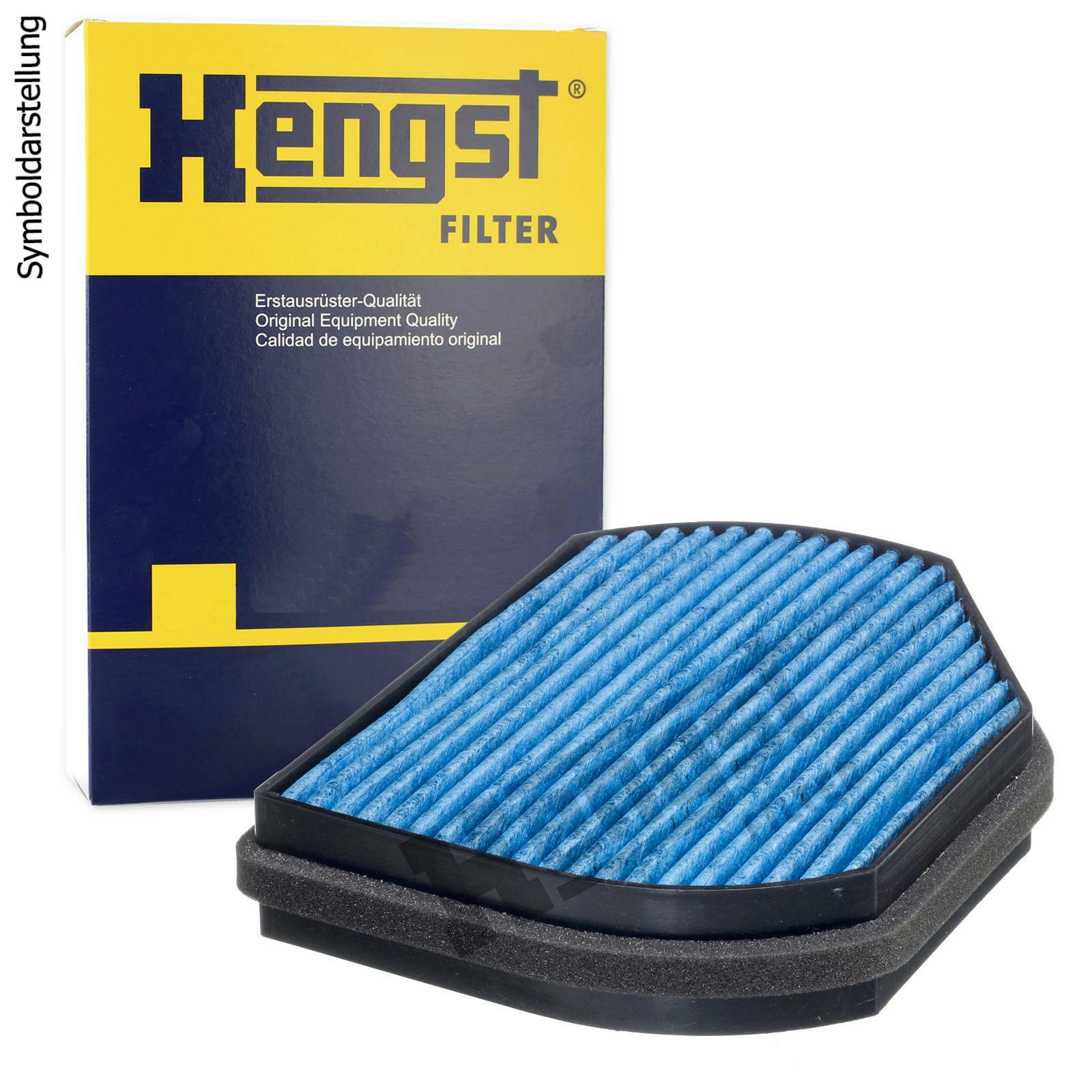 Bild von HENGST FILTER E914LB Innenraumfilter Filter, Innenraumluft, Pollenfilter, Mikrofilter mit antibakterieller Wirkung 279 218 54