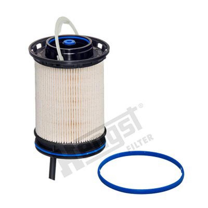 Bild von HENGST FILTER E451KP D349 Kraftstofffilter Leitungsfilter, Spritfilter Filtereinsatz AUDI: A6 C7 Avant, A6 C7 Saloon, Q7, VOLKSWAGEN: Touareg III