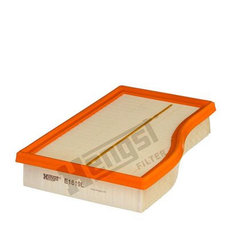 Bild von HENGST FILTER E1619L Luftfilter Motorluftfilter, Filter für Luft 47 188 259 Filtereinsatz MERCEDES-BENZ: A-Class, GLB, CLA Shooting Brake
