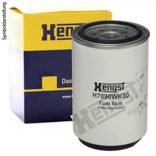 Bild von HENGST FILTER H7090WK30 Kraftstofffilter Leitungsfilter, Spritfilter Anschraubfilter