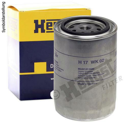 Bild von HENGST FILTER Kraftstofffilter Universal  94mm für MWM STEYR IVECO MERCEDES-BENZ FORD 21777450 01902133 6.0541.18.8.0004 H17WK02
