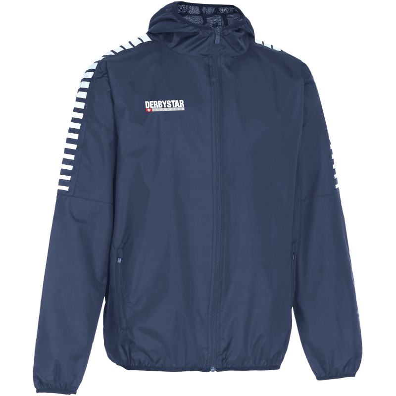 Bild von DERBYSTAR Hyper Allwetterjacke Kinder navy/weiß 116