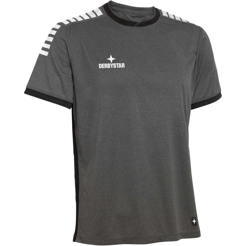 Bild von Derbystar Primo Trikot grau schwarz 6041164920 Gr. 164