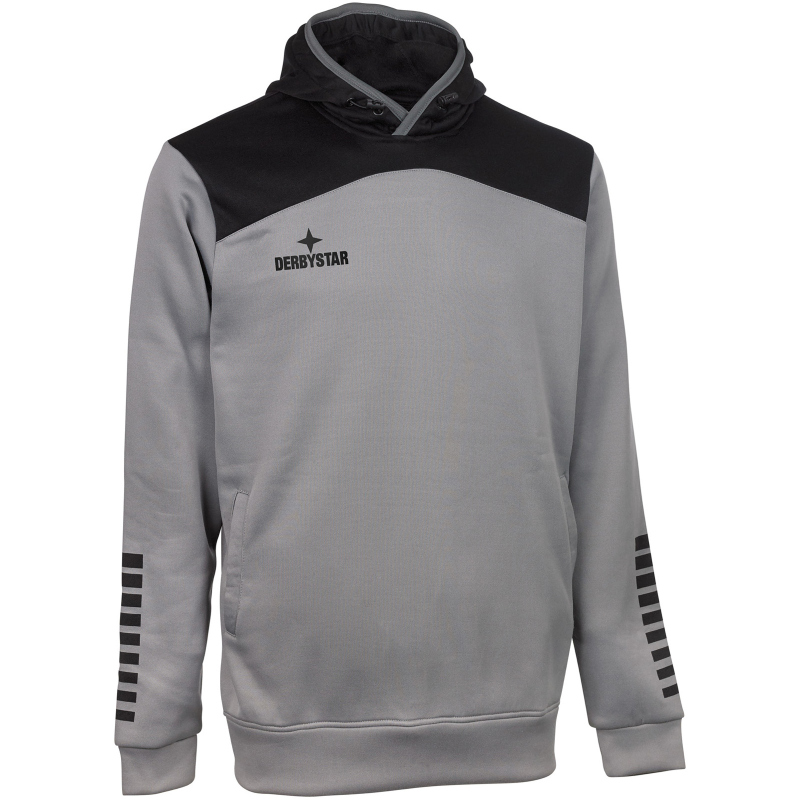 Bild von Derbystar Kapuzenpulllover Ultimo v23 6083070920 grau schwarz - Gr....