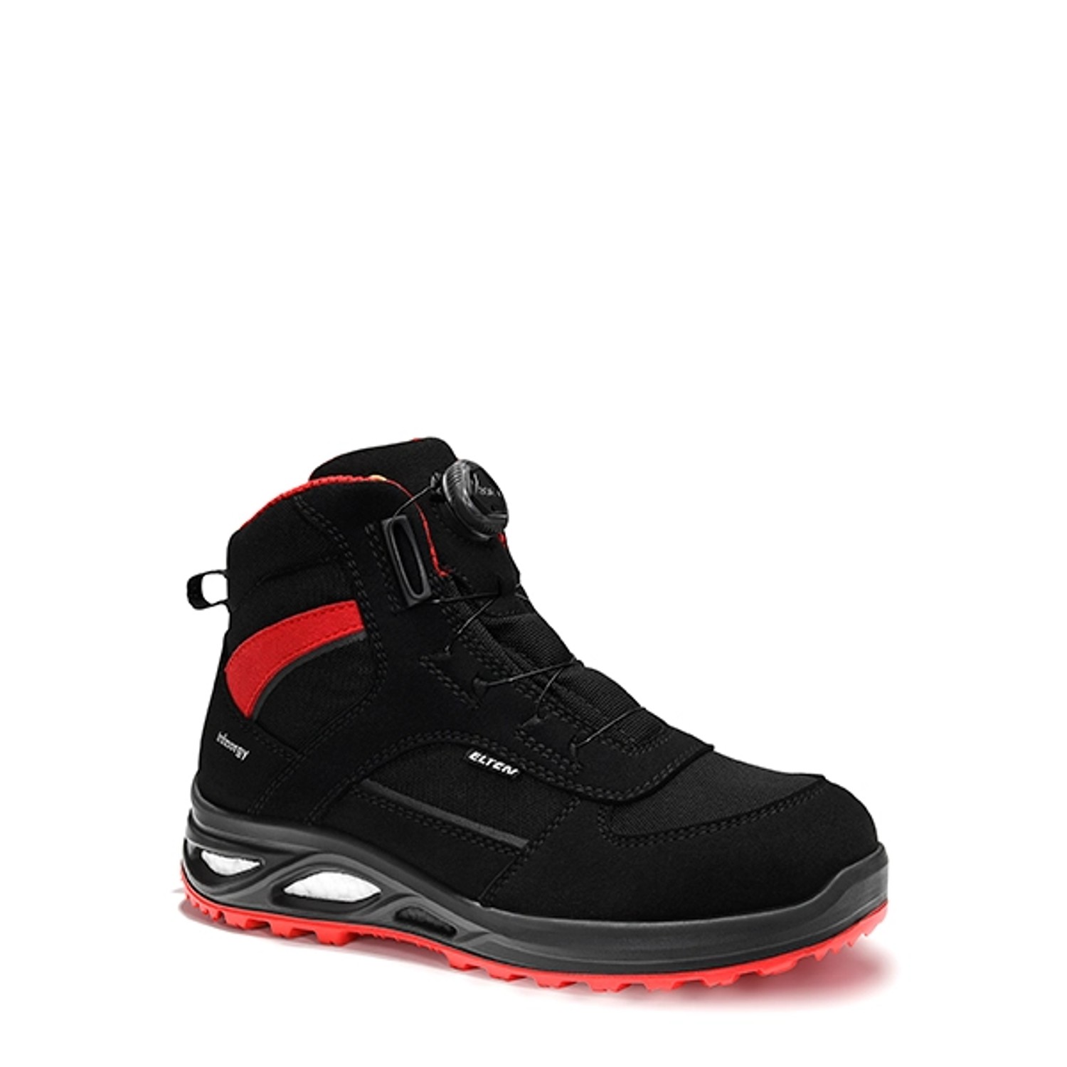 Bild von Elten Damen-Sicherheitsstiefel Hannah Xxtl Boa Black-Red Mid Esd S3 Gr. 35