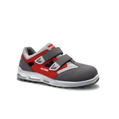 Bild von Sicherheitssandale TRAVIS XXT grey-red Easy ESD S1, Gr. 40