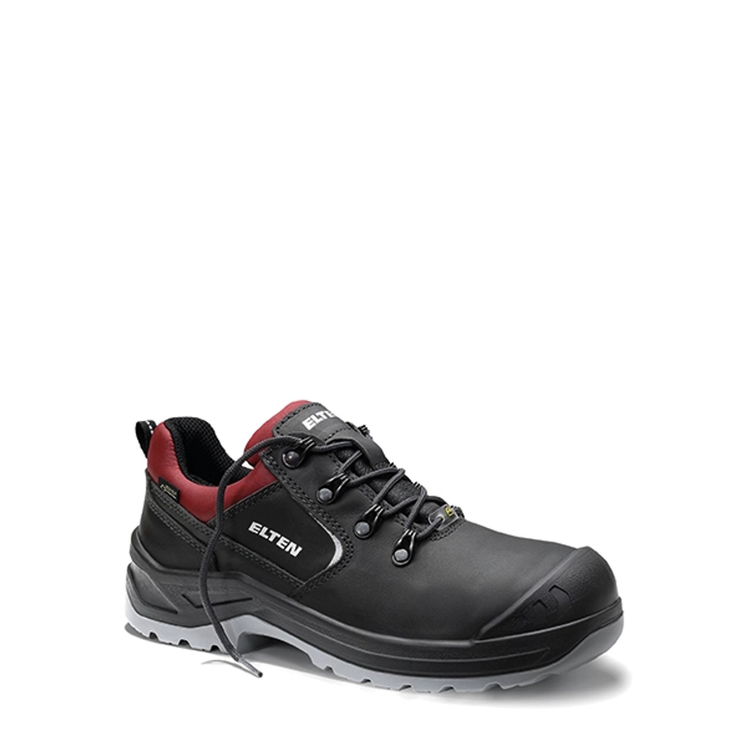 Bild von Elten Damen-Sicherheitshalbschuh Lena Gtx Black-Red Low Esd S3 Ci Gr. 38