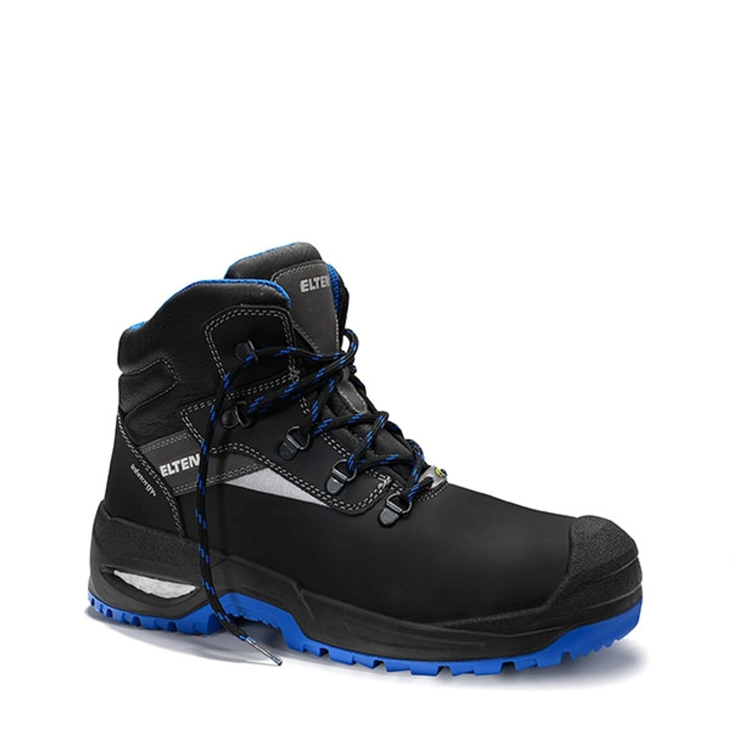 Bild von Elten Sicherheitsschnürstiefel Stefano Xxsg Black-Blue Mid Esd S3 Gr. 37