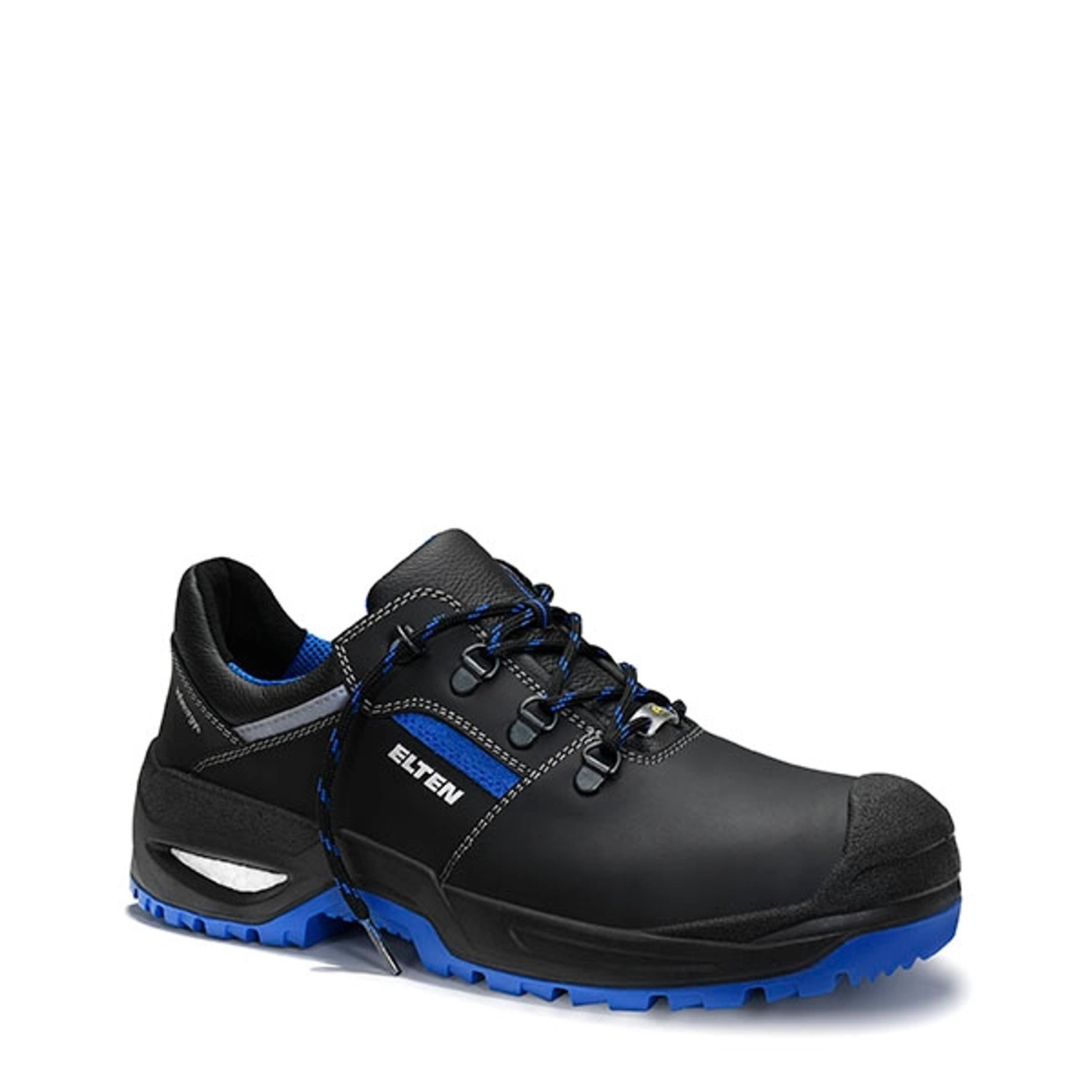 Bild von Elten Sicherheitshalbschuh Leonardo Xxsg Black-Blue Low Esd S3 Gr. 47