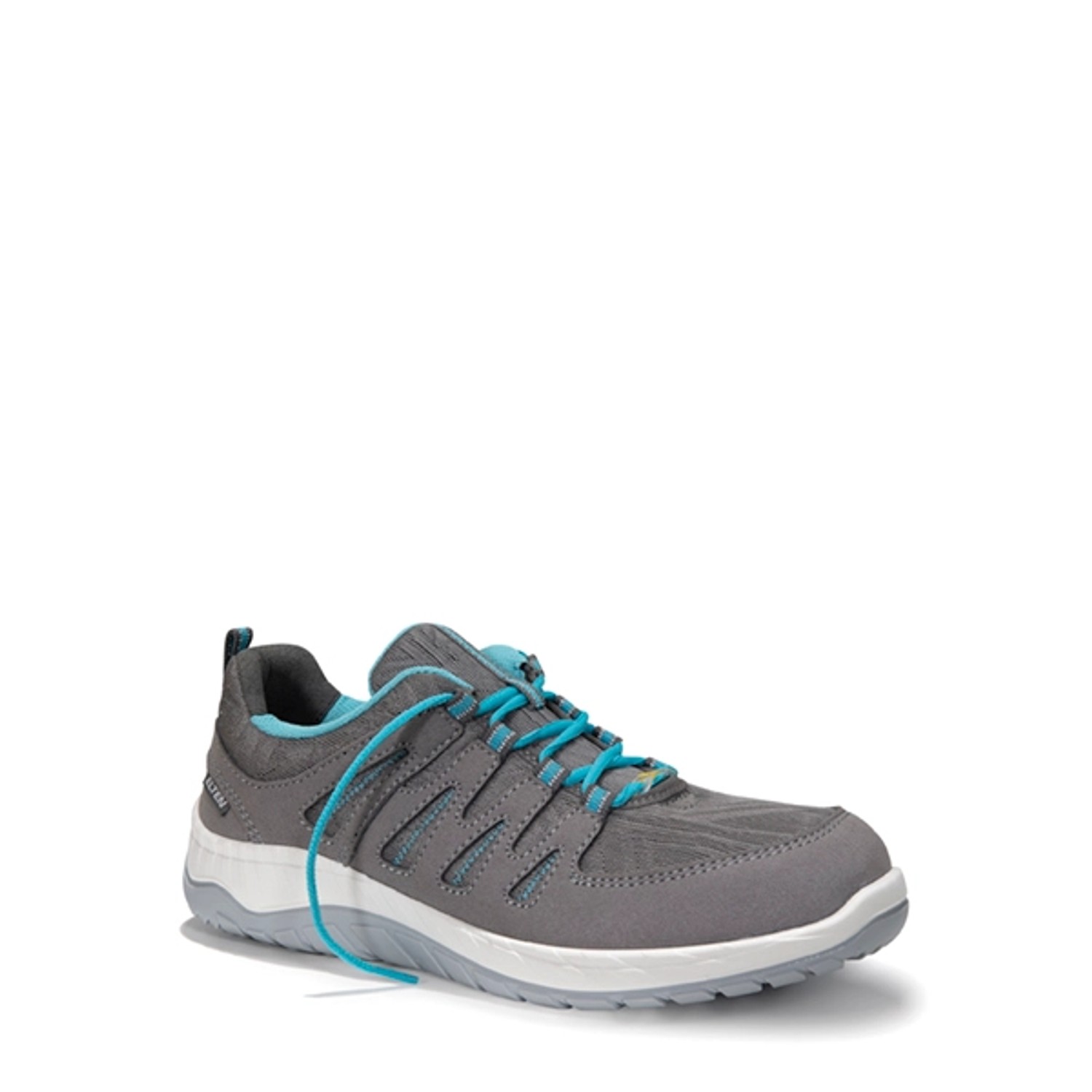 Bild von ELTEN Sicherheitsschuhe Maddie Grey Low ESD S1PS, Damen, Textil, Stahlkappe, leicht, sportlich 36, Grau-Türkis
