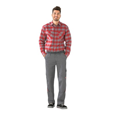 Bild von Bundhose 2321 zink/schiefer/rot, Größe 28