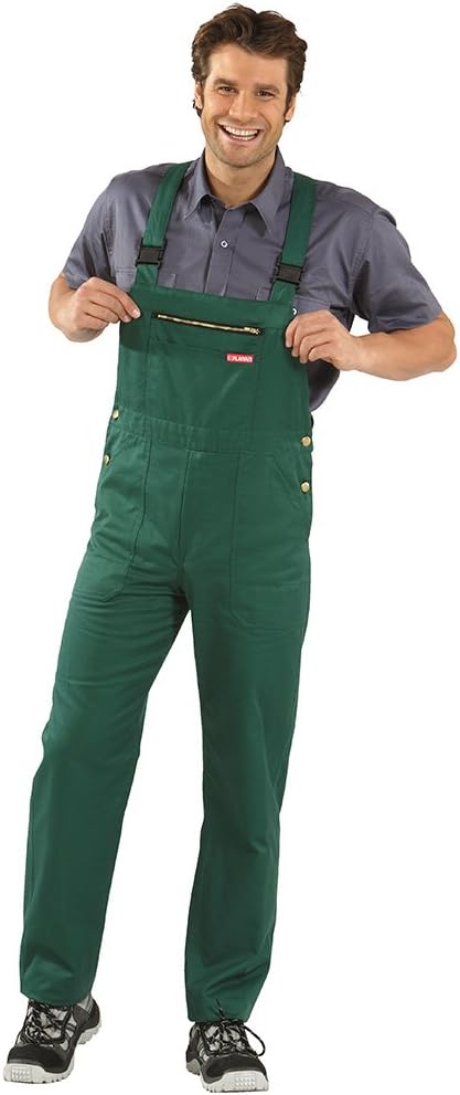 Bild von Planam 0632024 MG 290 Latzhose, Mittelgrün, Größe 24