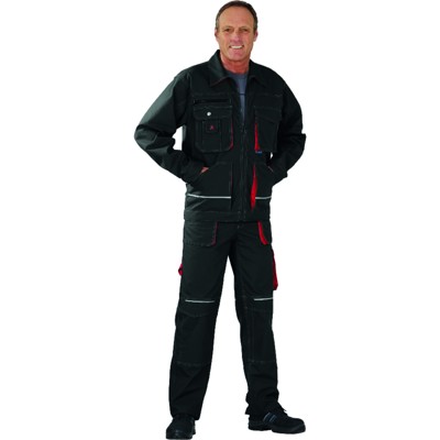 Bild von Planam - Bundjacke 2810 anthrazit/rot, Größe 60